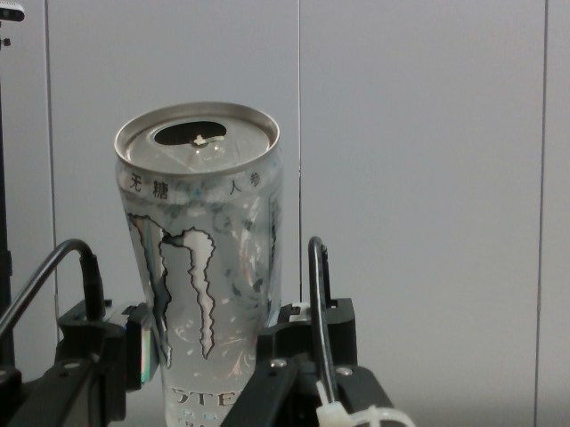 Wrist-camera image during an interaction